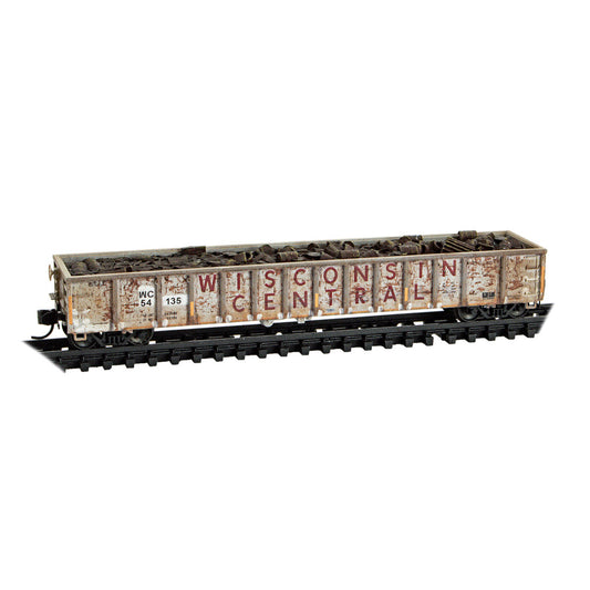 N Scale Weathered Wisconsin Central Rd# 54135