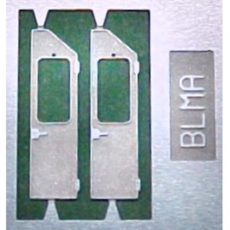 BLMA - N SCALE EMD SPARTAN CAB DOORS (2)