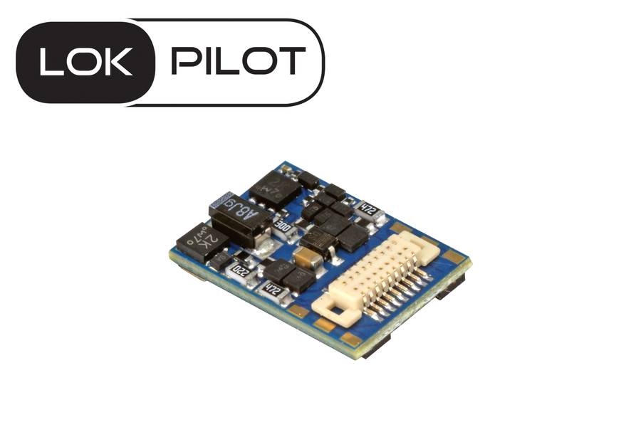 LokPilot 5 micro DCC, Next18, gauge N, TT