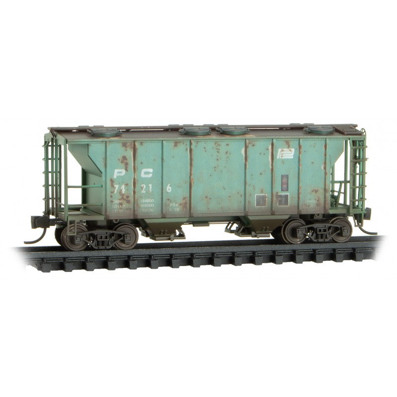 Penn Central weathered Rd# 74216 - Rel. 3/24