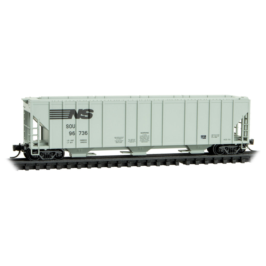 Norfolk Southern Covered Hopper - Rd# 96736