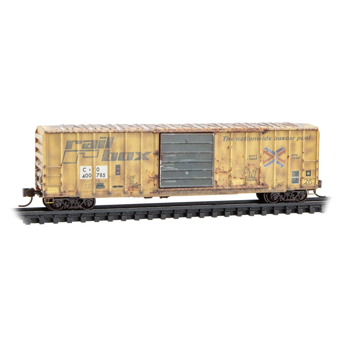 Chesapeake & Ohio ex-Railbox Rd# 400785 - Repatch Railbox #7