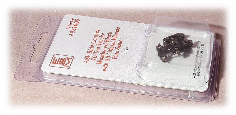 Eastern Seaboard Models 70 Ton ASF Ride Control Trucks - One Pair