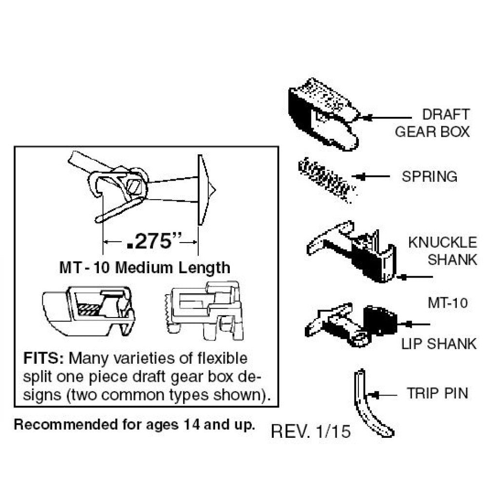 Universal Coupler 1129 (2 pr)