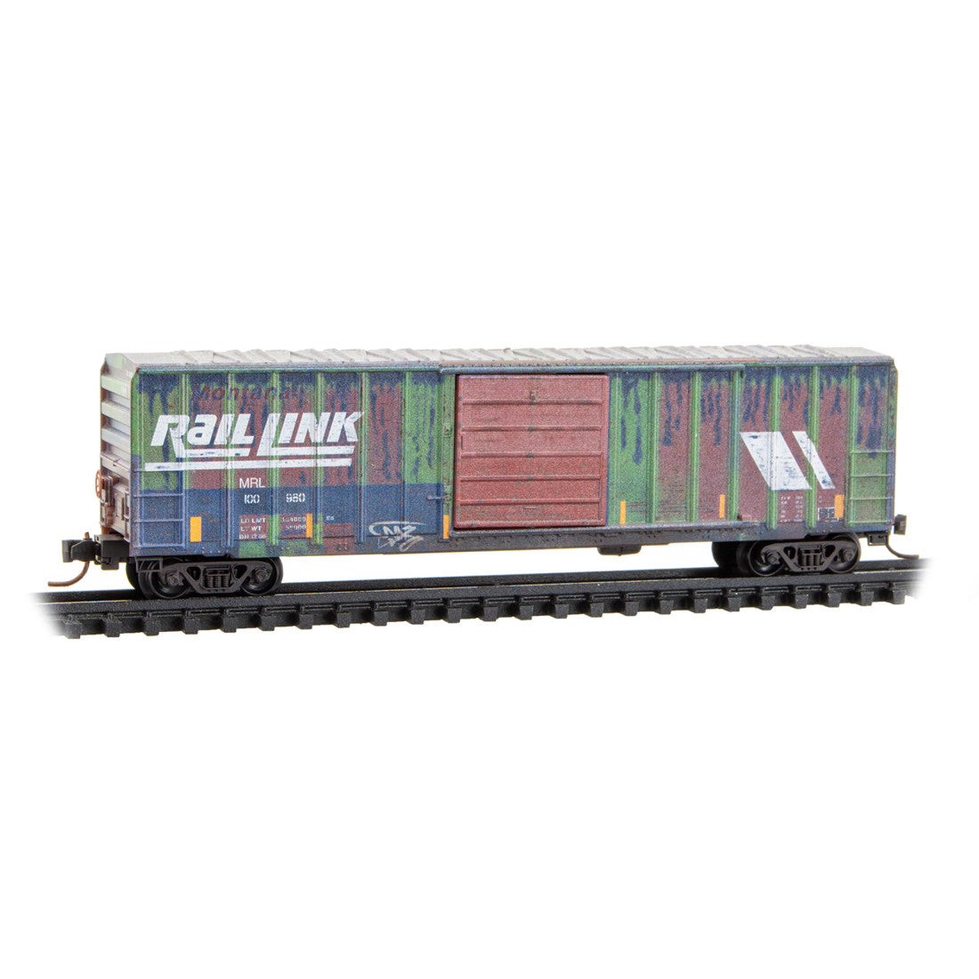 N Scale Montana Rail Link Weathered 3-Pack
