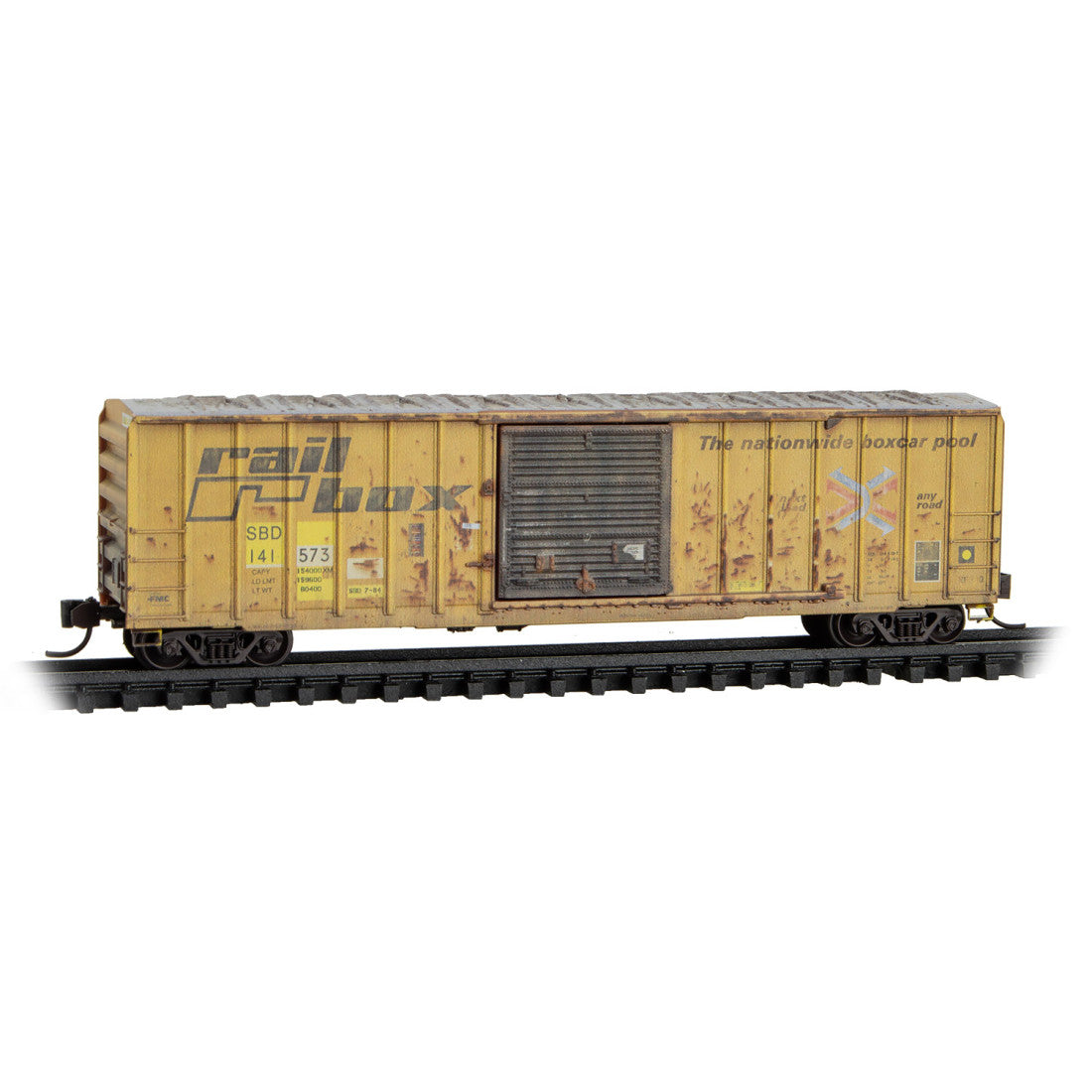 Seaboard ex-Railbox Rd# 141573 – Railbox Repatch #9