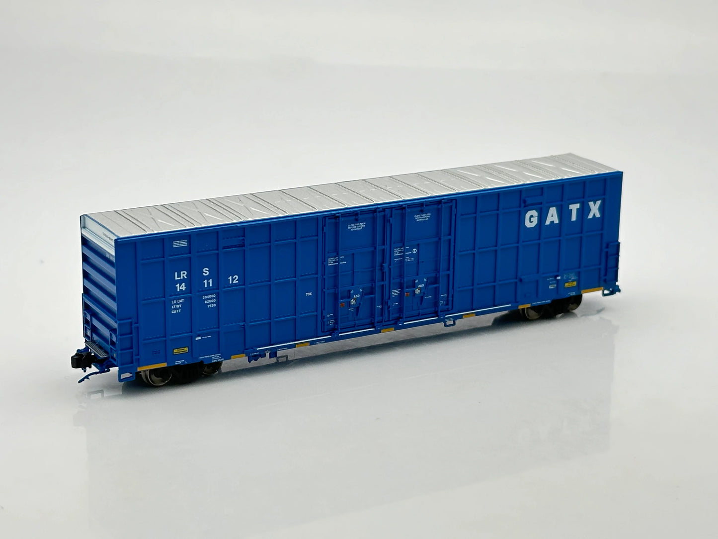 Greenbrier 7550 cf 60’ Plate F Boxcar (2nd Run) - GATX Corp. (LRS) - N Scale
