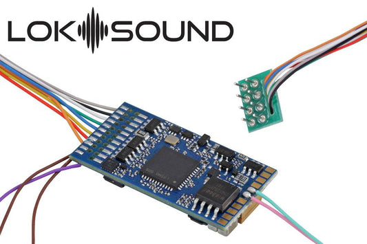 LokSound 5 DCC "blank decoder", 8-pin NEM652, gauge: 0, H0