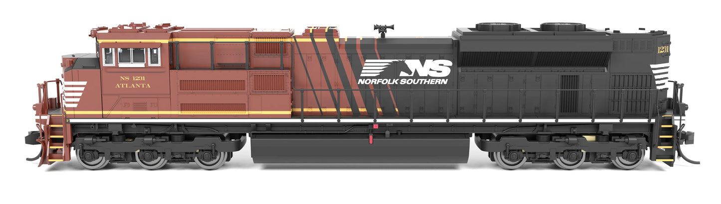 BLI 9989 EMD SD70ACE, NS 1231 "ATLANTA", OFFICE CAR SPECIAL, NO-SOUND / DCC-READY, N
