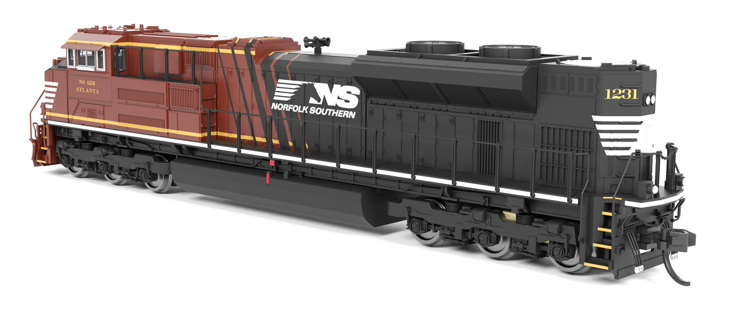 BLI 9989 EMD SD70ACE, NS 1231 "ATLANTA", OFFICE CAR SPECIAL, NO-SOUND / DCC-READY, N
