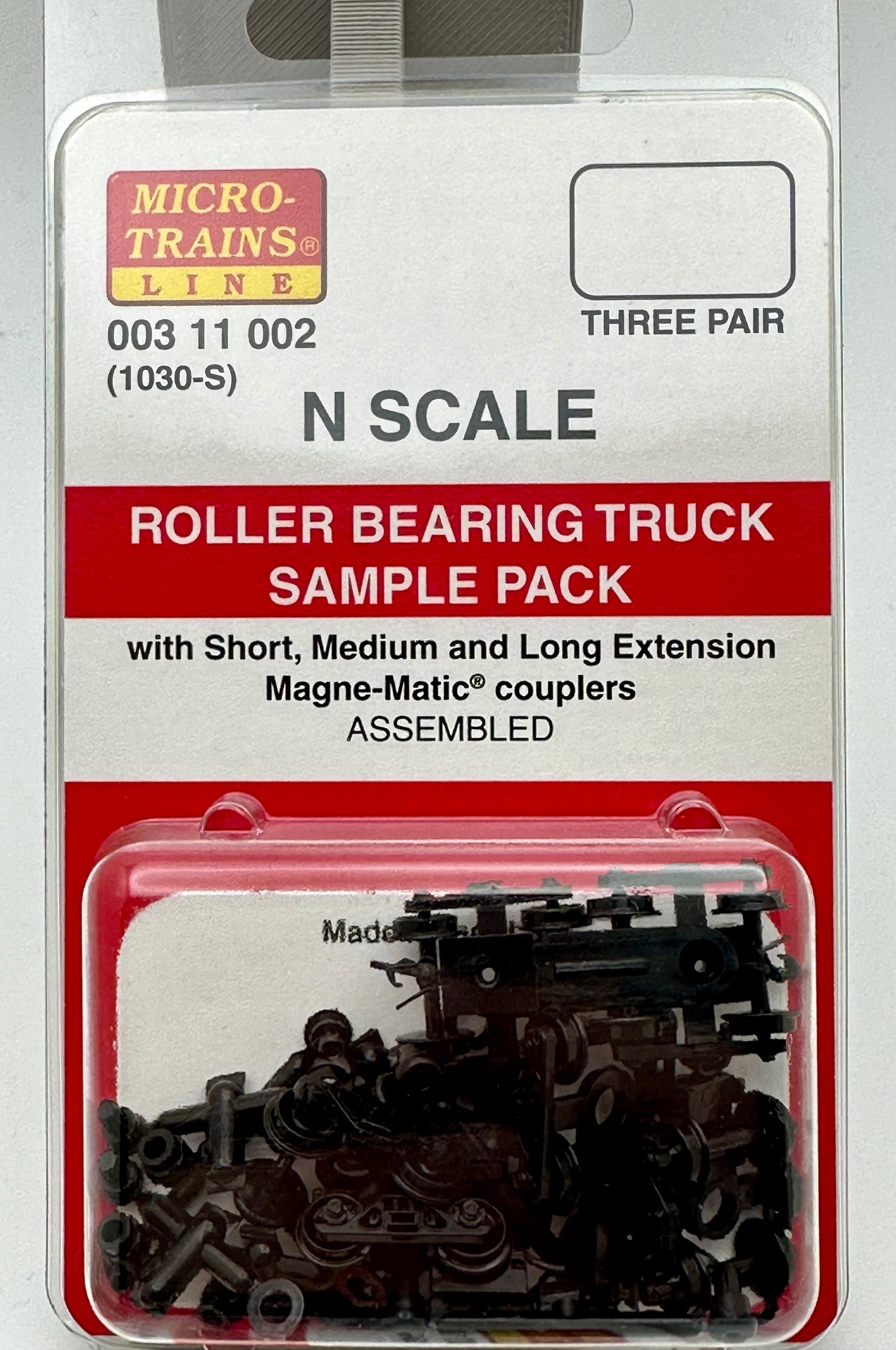 Roller Bearing Trucks sampler pack 3 pr (1030-S)