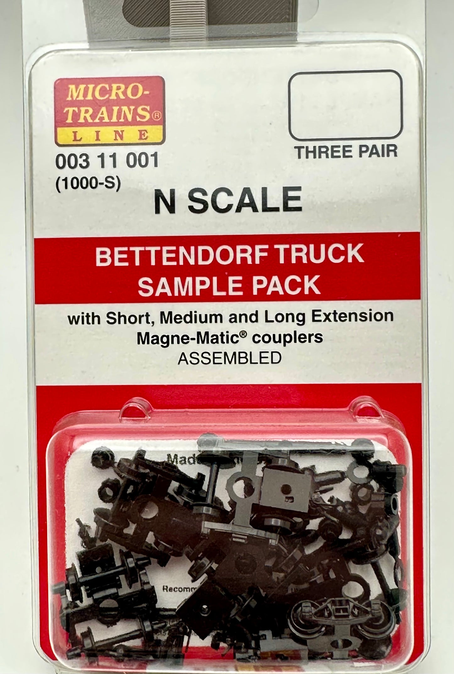 Bettendorf Trucks sampler pack 3 pr (1000-S)