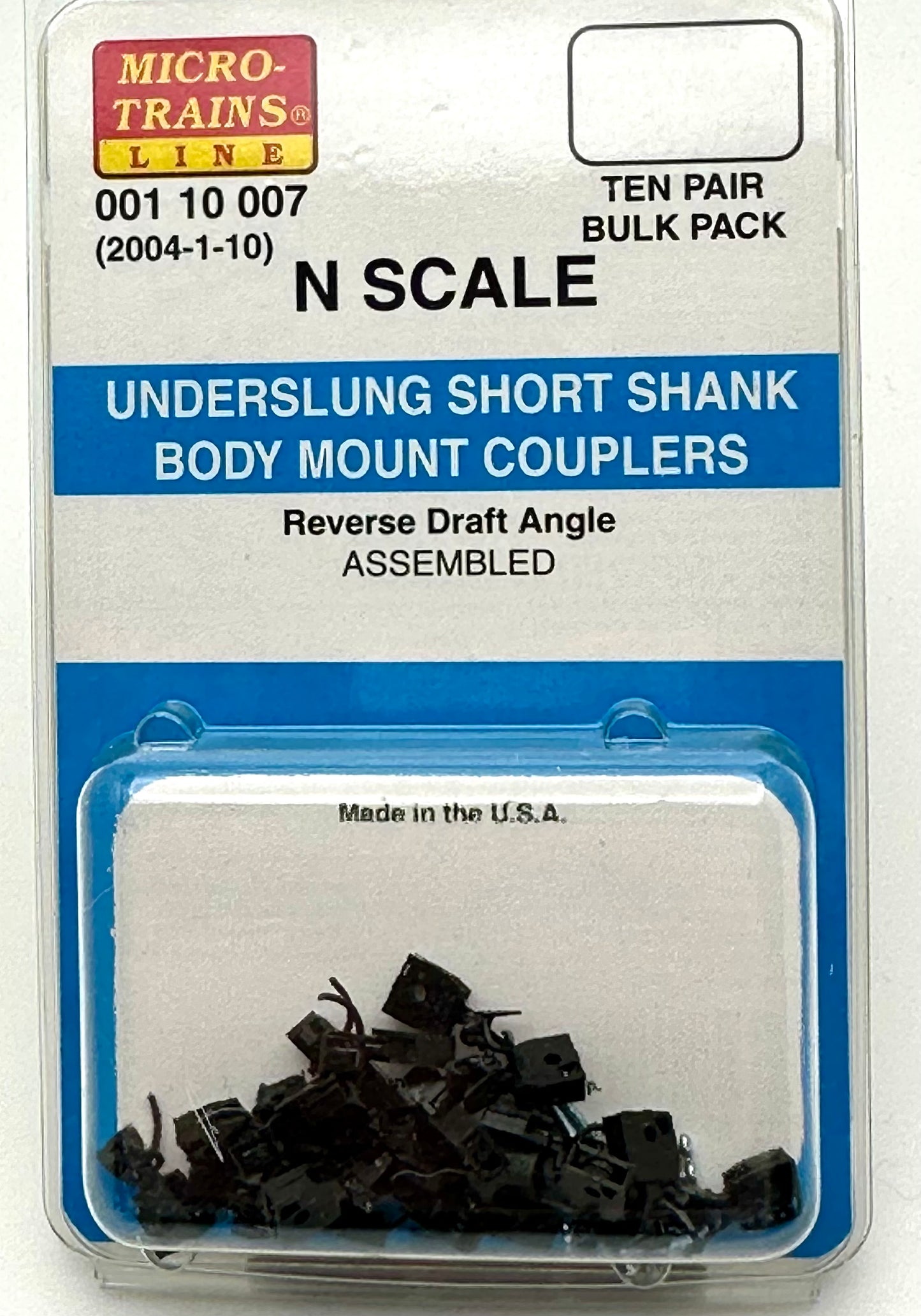 Underslung Short Shank Couplers - 2004 - 10 Pairs